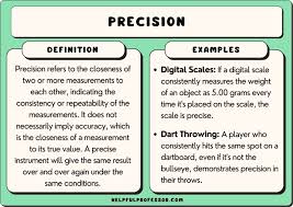 accuracy and precision definition