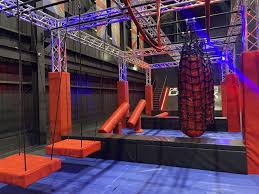 indoor wipeout course near me