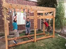 building a ninja warrior course