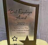 best employee of the year trophy