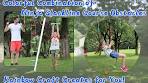 rainbow craft ninja obstacle course