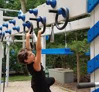 outdoor ninja obstacle course