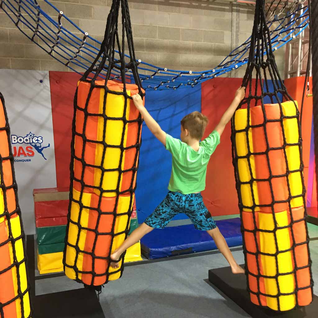 ninja obstacle course birthday party