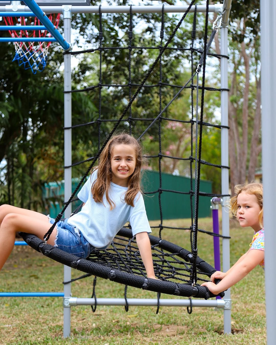 ninja warrior backyard obstacle course