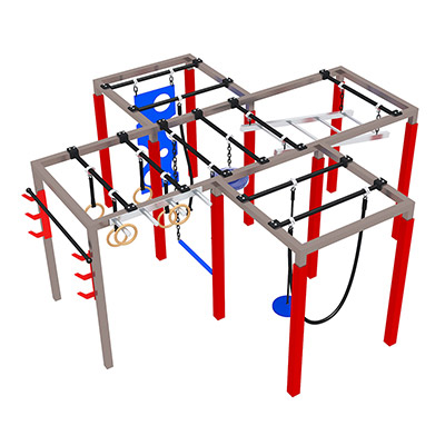 ninja warrior obstacle course backyard