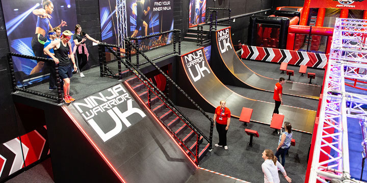ninja warrior obstacle course for adults
