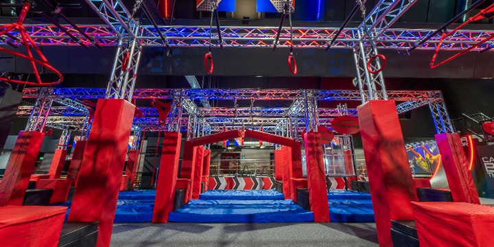 ninja warrior type course near me