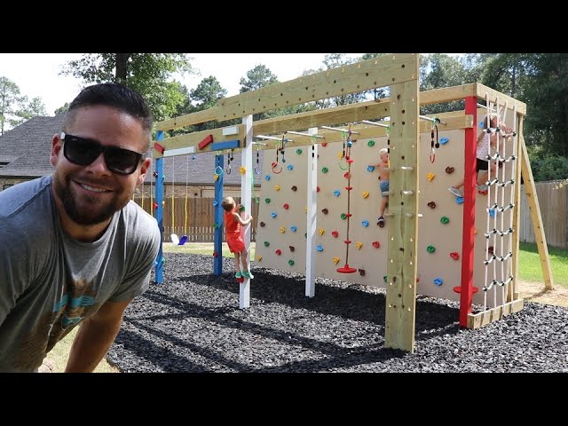 ninja course for backyard