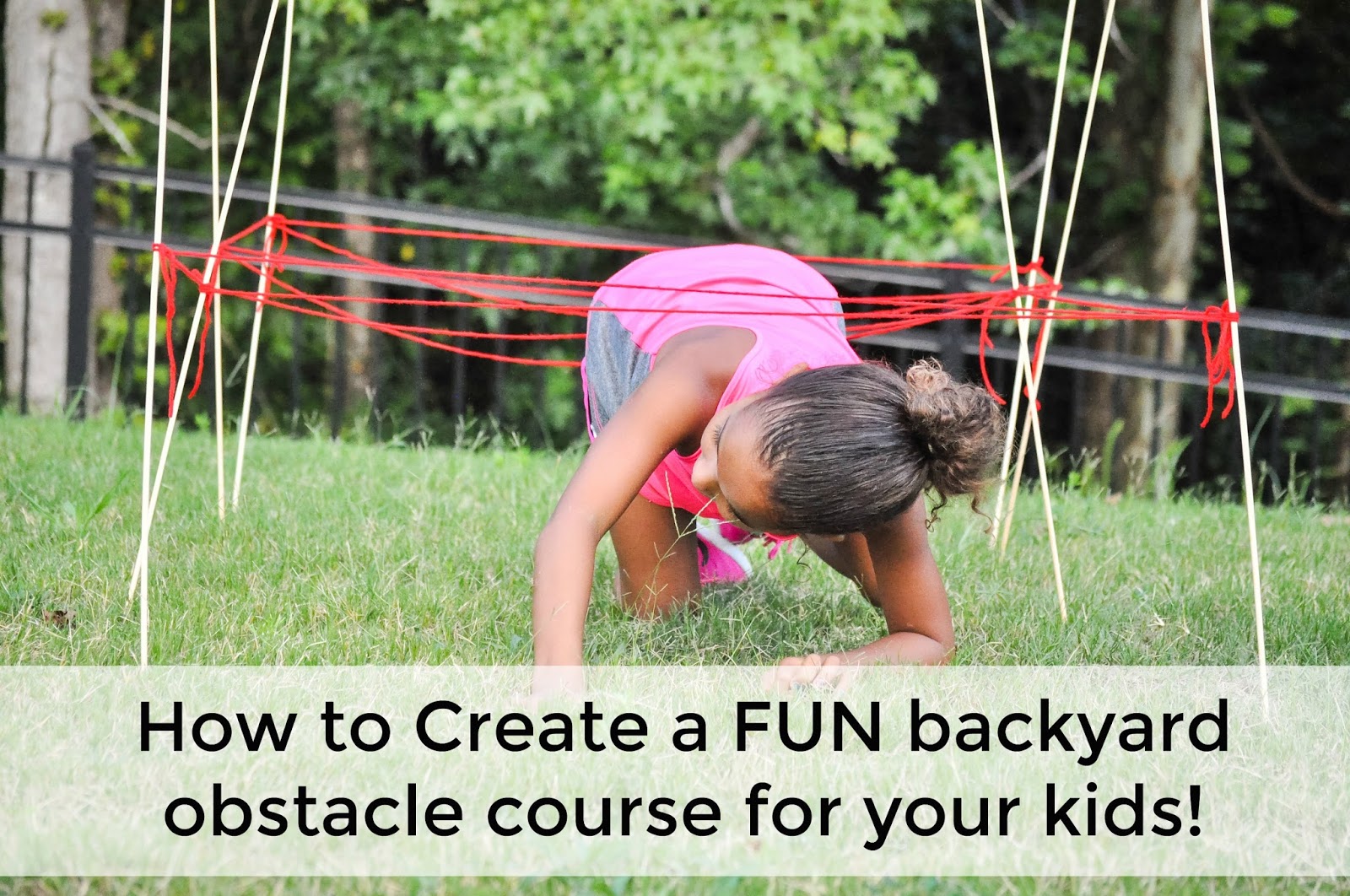 diy wooden obstacle course