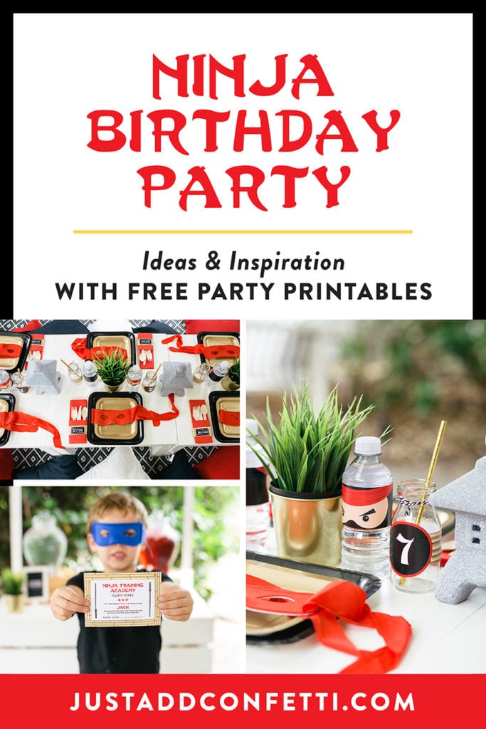 ninja course birthday party