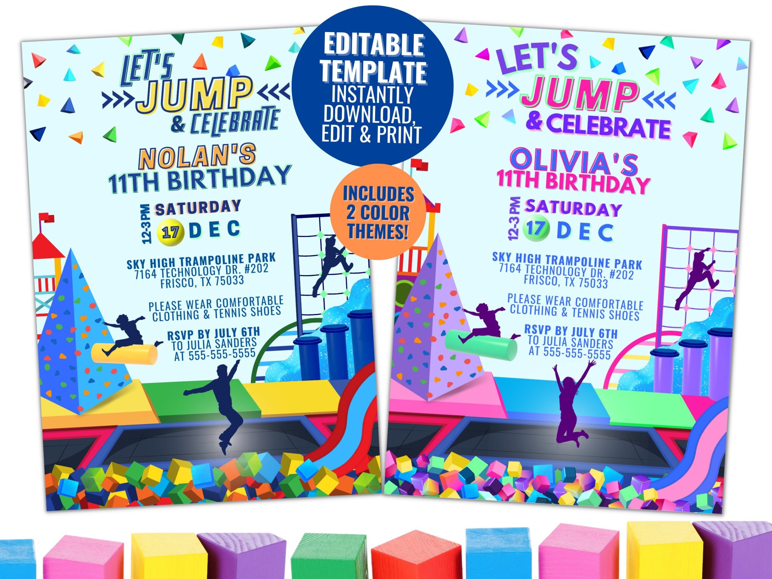 obstacle course birthday