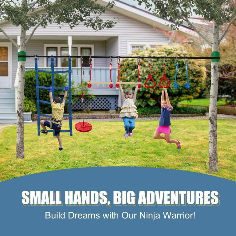 ninja course for backyard
