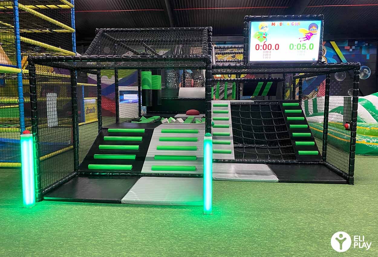 mini ninja warrior course