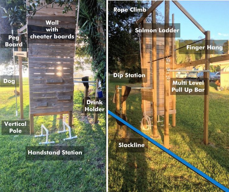 backyard american ninja warrior course