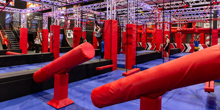 junior ninja warrior course