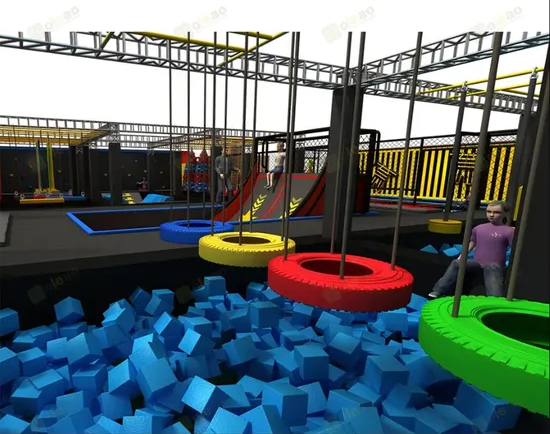 a ninja course