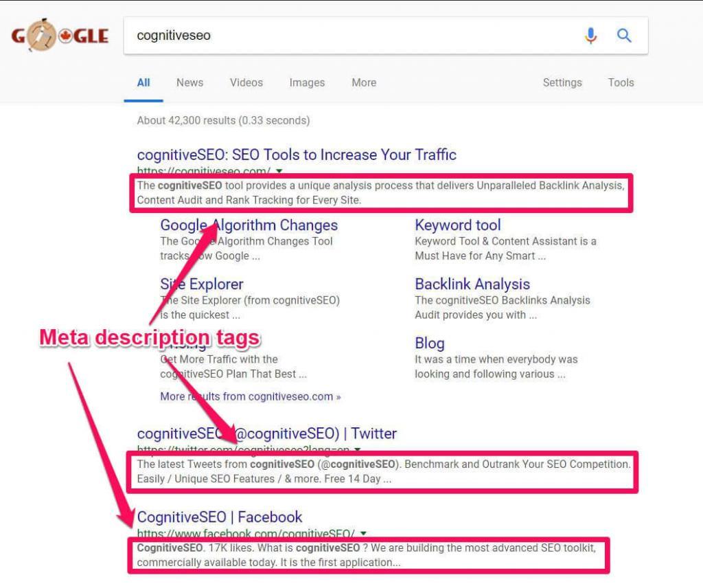 meta description analysis
