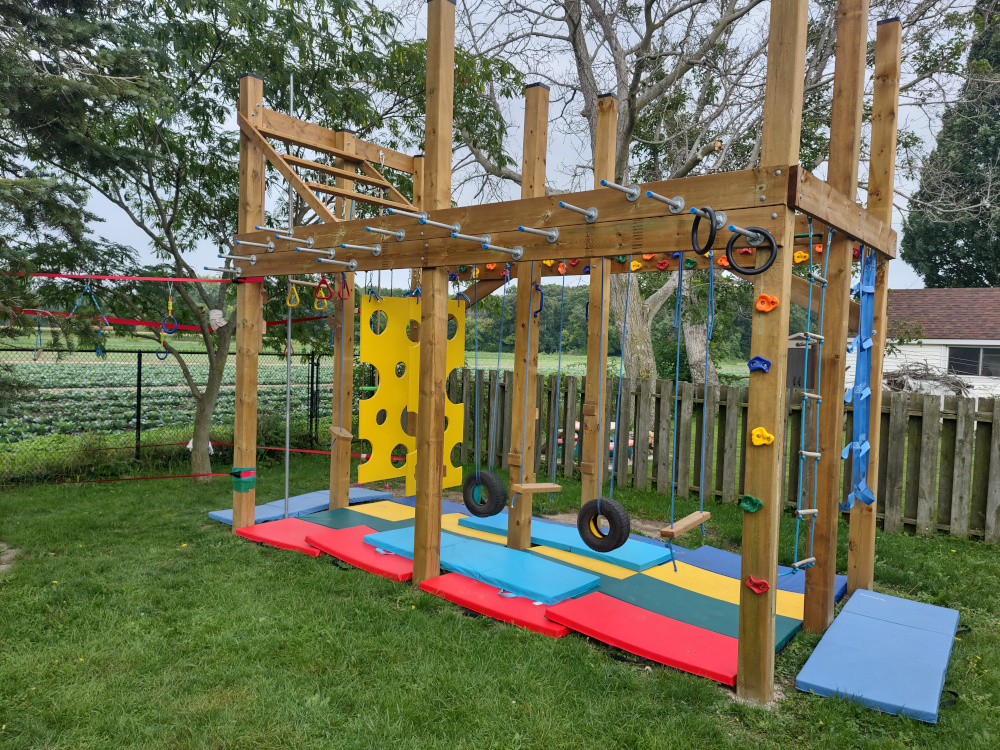 backyard ninja course for adults